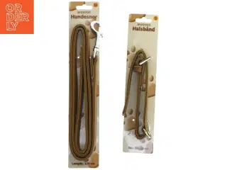 Hundesnor og halsbånd fra Wuffli (str. 30-40 cm og 120 cm)