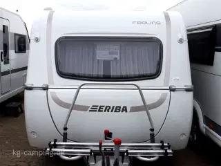 2023 - Eriba FEELING 470   Populær rejsevogn med 2 Enkeltsenge