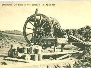 Krigen 1864. Dansk kanon i Dybbøl skanse III