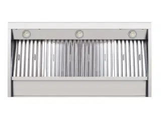 Emhætte – rustfrit stål 1200x630x457 mm