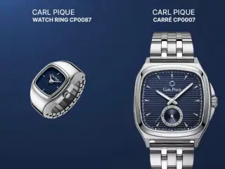 Carl pique ur og Watch ring