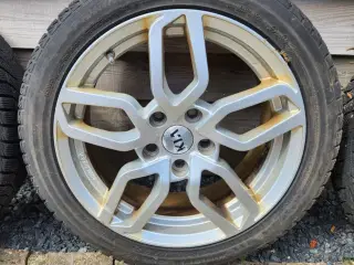 Vinterdæk på originale Kia Alufælge 