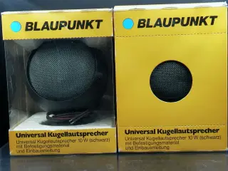 Vintage:  Blaupunkt kuglehøjtalere  
