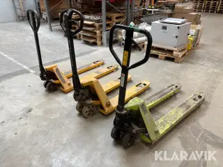 Palleløftere - 3 styk
