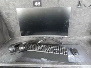 27" curved gaming monitor, ASROCK PHANTOM GAMING pg27f15rs1a