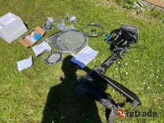 - - - Gummibåde / Joller EZ Outboards X-20 elbådmotor
