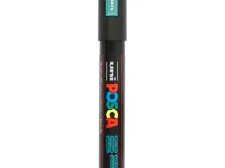 Posca Tusch, PC-5M, streg 2,5 mm, medium, metal grøn, 1 stk.