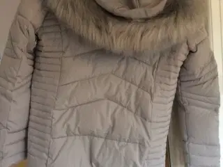 Beige "puffa" Jakke fra Wallis