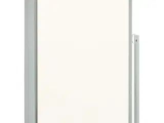 Sammenrullelig sidemarkise 100 x 300 cm cremefarvet