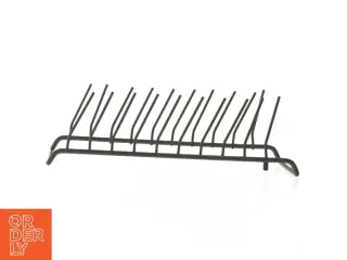 Sort tallerkenholder (str. 28x8,5 cm)