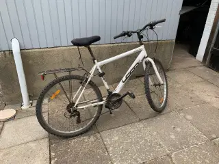 hvid mountinbike