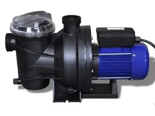 Poolpumpe elektrisk 1200 W blå