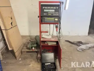 Elektronisk motoranalysator Ferret 63 Diagnose- og Motortestsystem