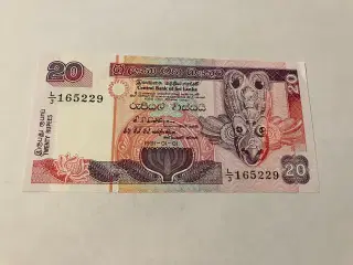 20 Rupees 1991 Sri Lanka