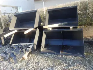 - - - EM Vollum skovl 1,6m, 610L, uden beslag,