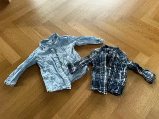 Drengeskjorter str. 80 (2 stk)