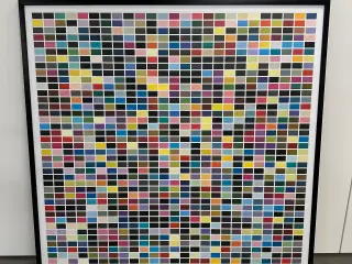 Gerhard Richter 1024 farben berammet plakat