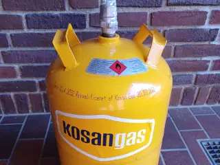11 kg gasflaske - ny og plomberet