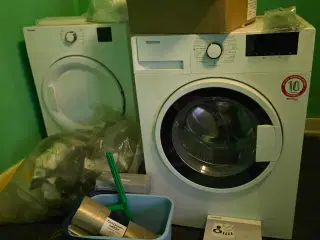 Vaskemaskine og tørretumbler