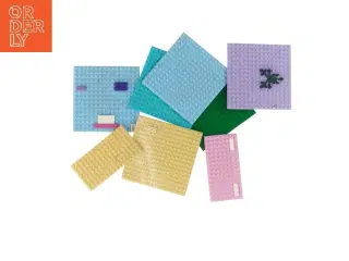 Store LEGO byggeplader fra LEGO (str. 13x13 cm)