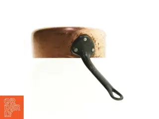 Brugt kobber stegepande (str. 21 cm)