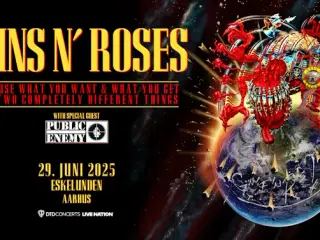 4 Billetter til Guns N´ Roses i Eskelunden