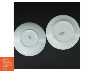 Porcelæns tallerkener fra Royal Copenhagen (str. Ø. 18,5 cm)