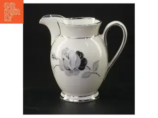Kande med blomstermotiv fra Københavns Porcellains Maleri (str. 11 x 8 cm)
