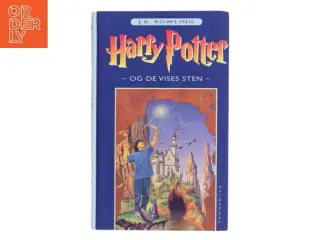 Harry Potter Og De Vises Sten (Danish Language) af J.K. Rowling (Bog)