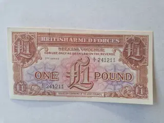 1 Pound - British Armed Forces