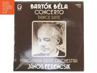 Bart&#243;k Béla: Concerto, Dance Suite LP fra Hungaroton