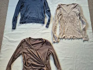 3 stk langærmet bluser