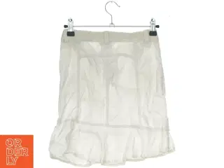 Hvid nederdel med lommer fra H&M (str. 128)