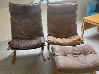 Siesta stole. Sælges samlet 