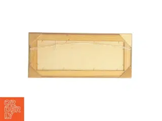 Landskabsmaleri med hestevogn og høns (str. 43x19 cm)