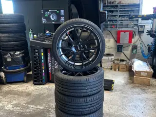 17” alufælge med dæk