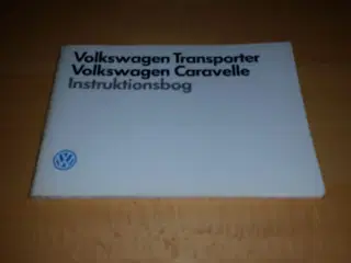 Instruktionbog VW Transporter-Caravelle.