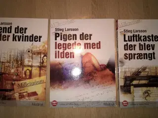 MP3 lydbøger Stieg Larsson