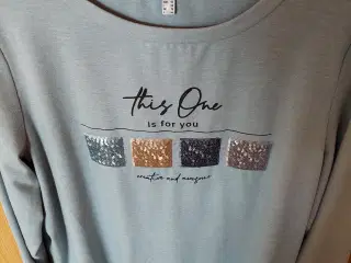 Pæn Ny Sweater m lange ærmer Lyseblå 