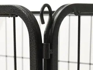Hvalpegård 91,5x59x61 cm stål