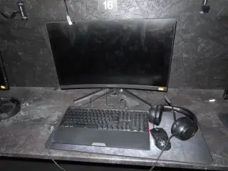27" curved gaming monitor, ASROCK PHANTOM GAMING pg27f15rs1a