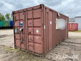 20 fods container Unikon med låsebom