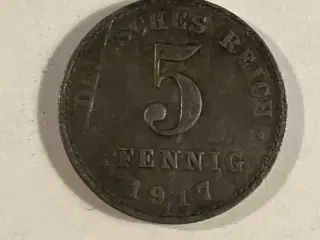 5 Pfennig Germany 1917