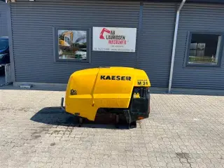Kaeser M 31 Brugt 3,1m3 mobil kompressor på ski