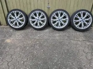 Ford Fiesta Alufælge 7" x 17" 4 stk. med sommerdæk