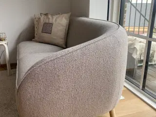 Lækker grå sofa