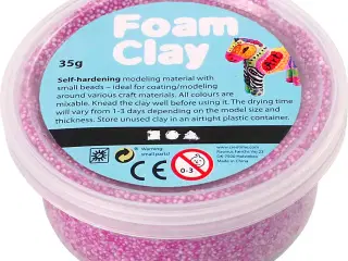 Foam Clay®, lilla neon, 35g/ 1 ds.