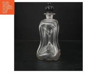 Kluk flaske med prop til snaps (str. 27x10 cm)