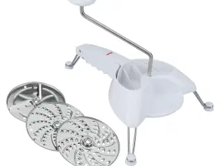 Metaltex rivejern med ben - hvid, rustfrit stål (Ø 24 cm)