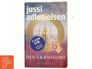 Den grænseløse : krimithriller af Jussi Adler-Olsen (Bog)